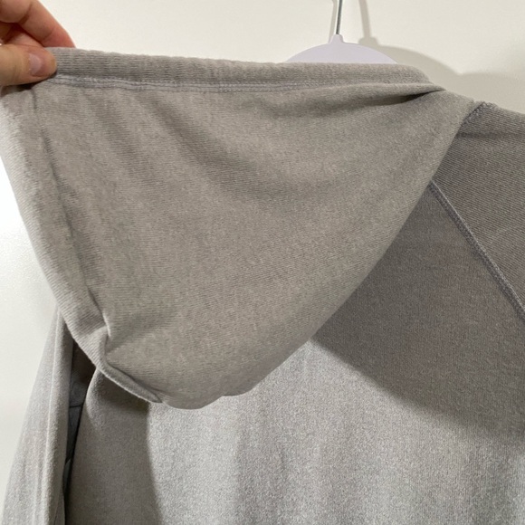 Koolaburra by UGG Brushed Sweater Knit Hoodie in Light Gray Size Small - Picture 5 of 8